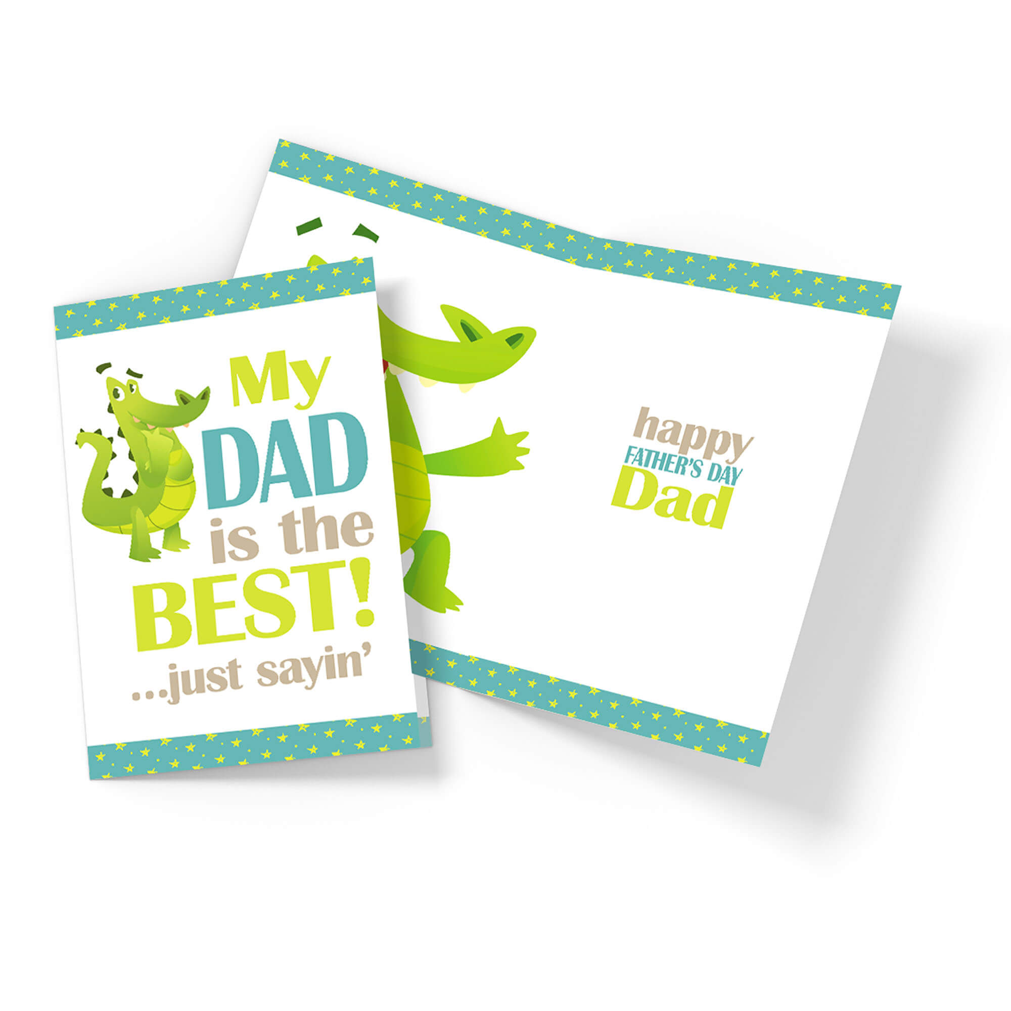 Dads Crocodile - Koala Cards