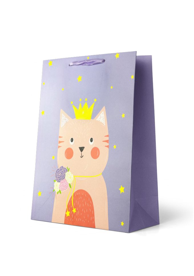 Gift Bag Large Princess Cat