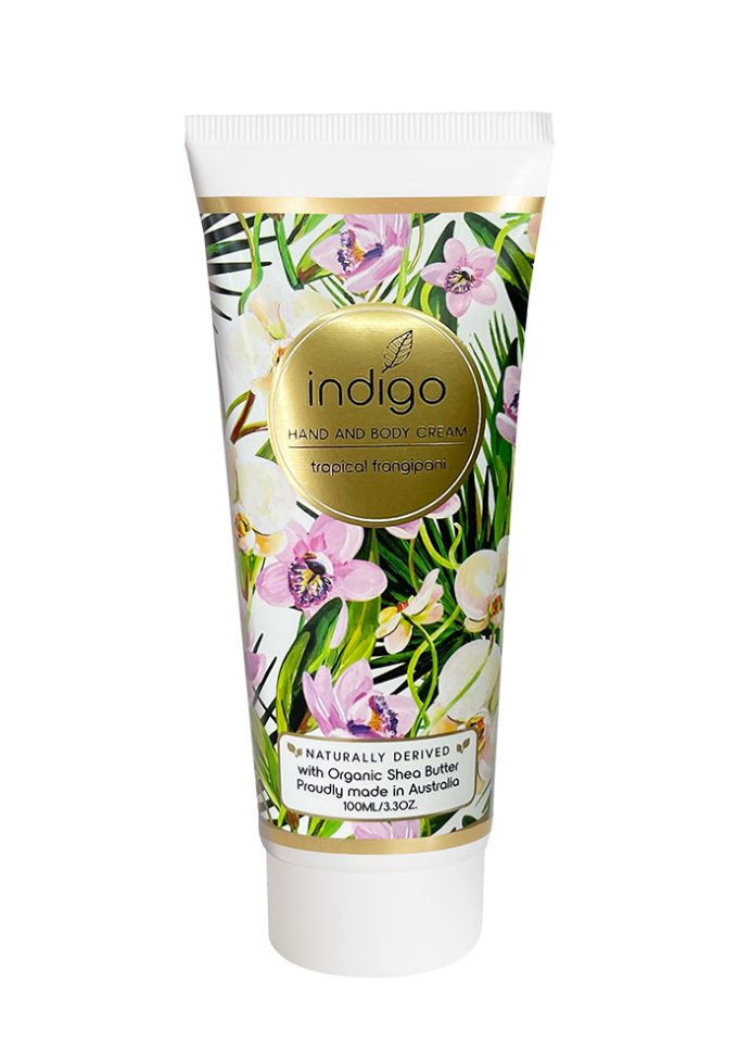 HBC079 Tropical Frangipani 100ml - Purple & White Orchids