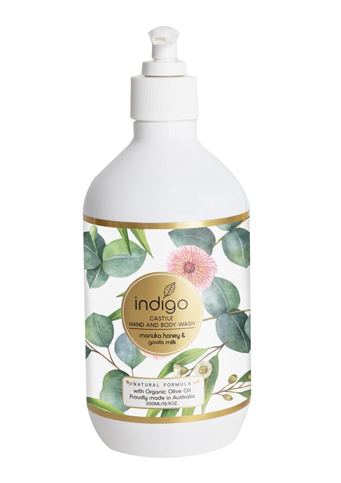 LS038 Manuka Honey & Goats Milk 500ml - Eucalyptus Flowe