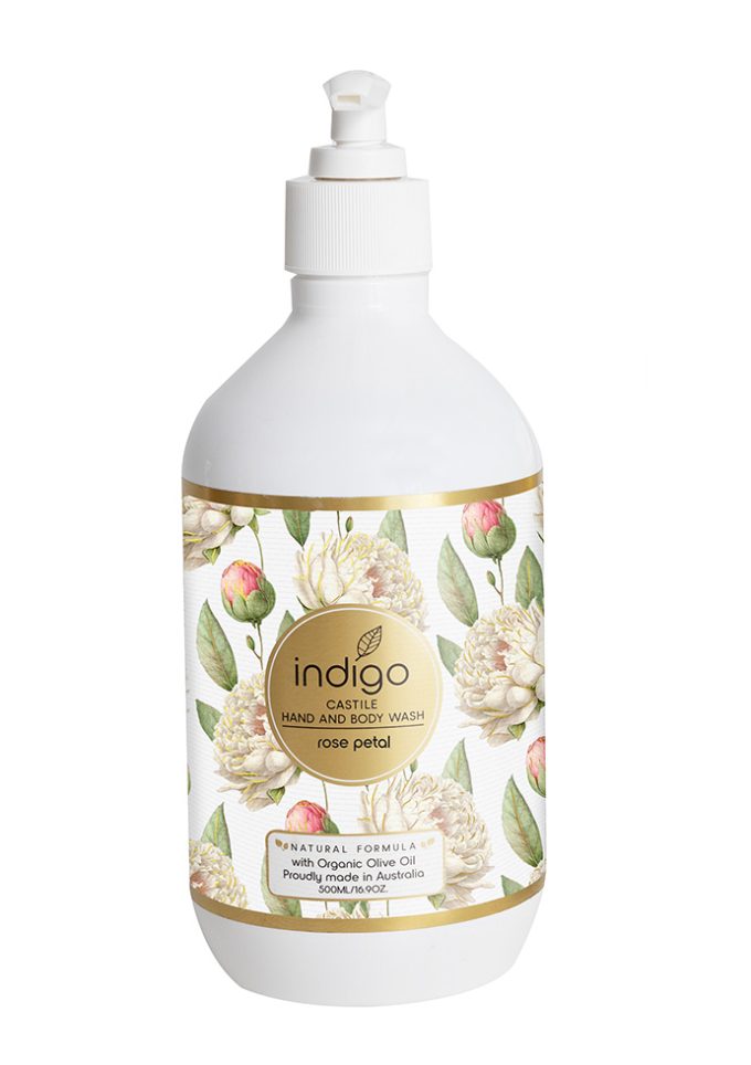 LS074 Rose Petal 500ml - Peony Rose Pattern