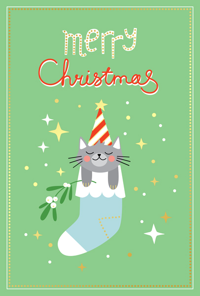 SHC5134 Christmas Kitten