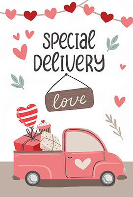 SKC1014 Valentines Delivery