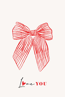 SHC1038 Love Bow