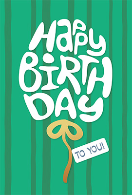 C3049 Birthday Balloon