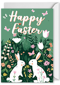 SKC2053 Easter Bunny Garden