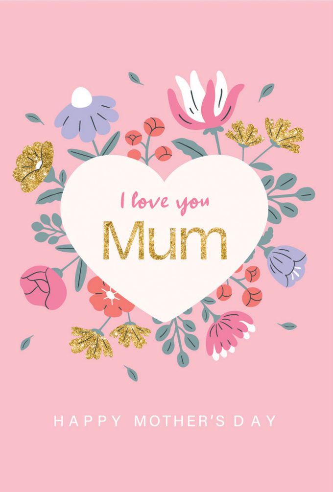 SSC3109 Heart Flower