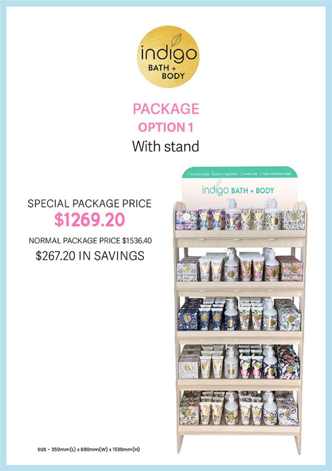 Indigo Stand Option 1