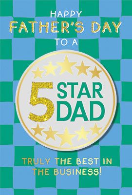 SHC4104 Dads Five Stars