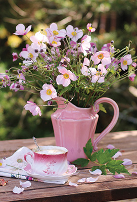 C3077 Flower and Tea