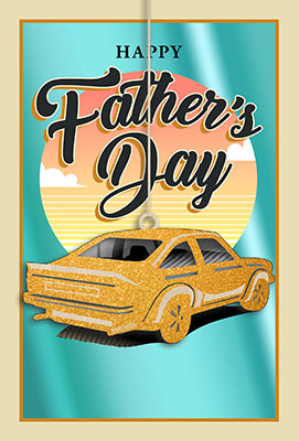 SDC4005 Dads Gold Car