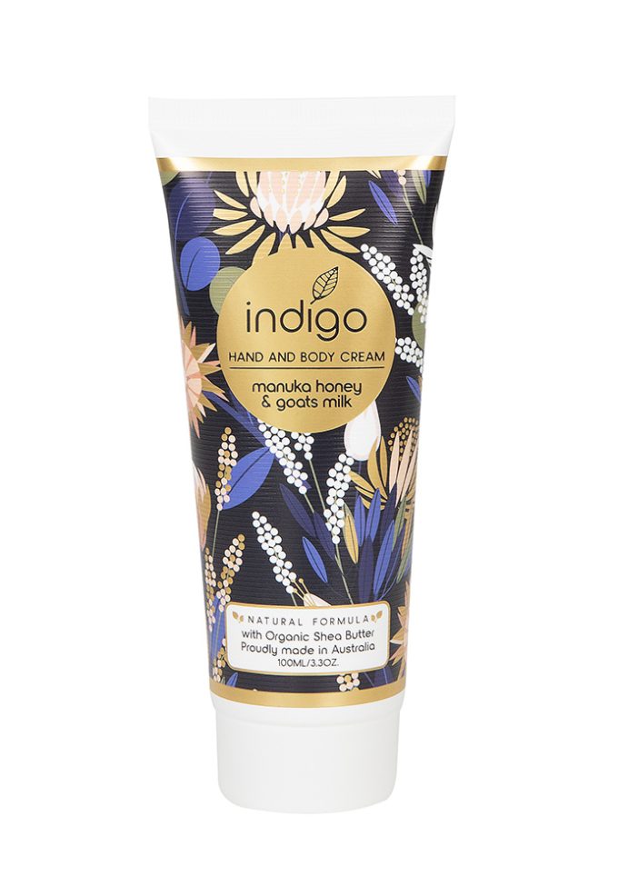 HBC057 Organic Shea Butter Hand and Body Cream in Manuka