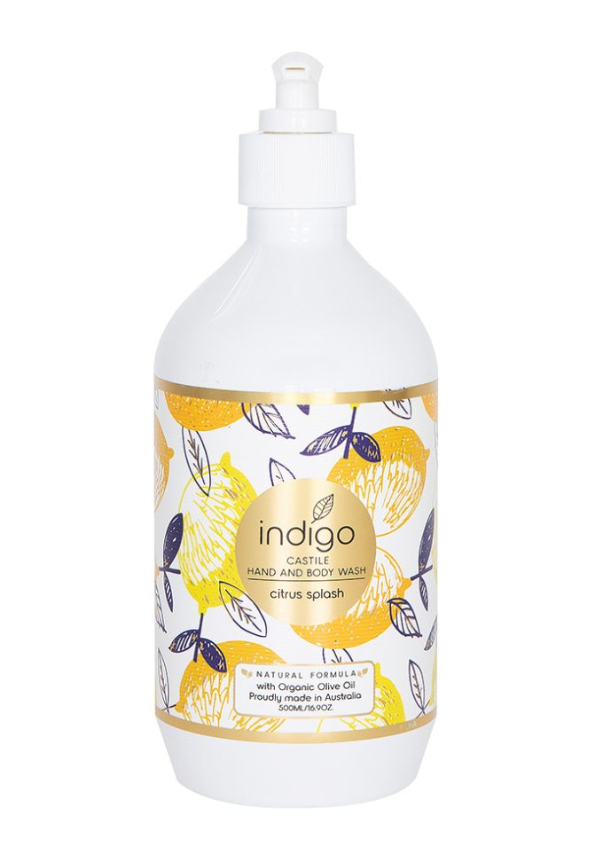 LS058 Organic Olive Oil Hand and Body Wash in Citrus Spl
