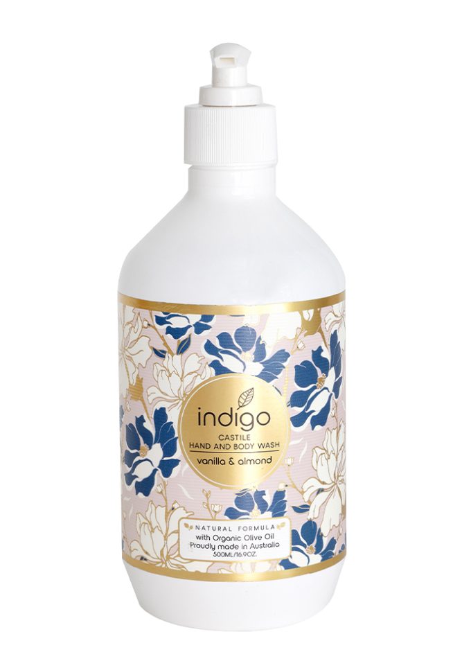 LS071 Organic Olive Oil Hand and Body Wash in Vanilla &