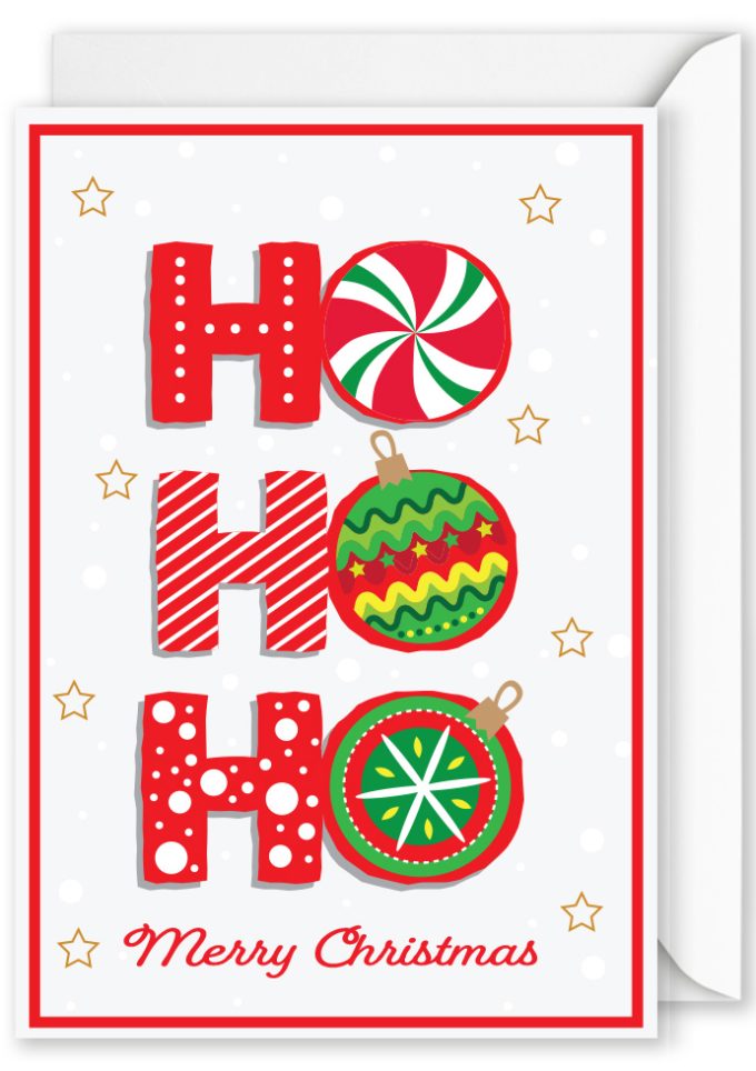SMC5006 Christmas Ho Ho Ho
