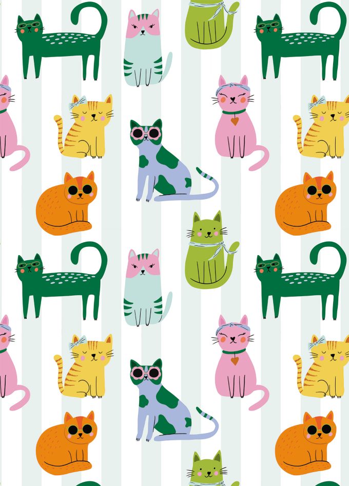 GW815 Cute Cats