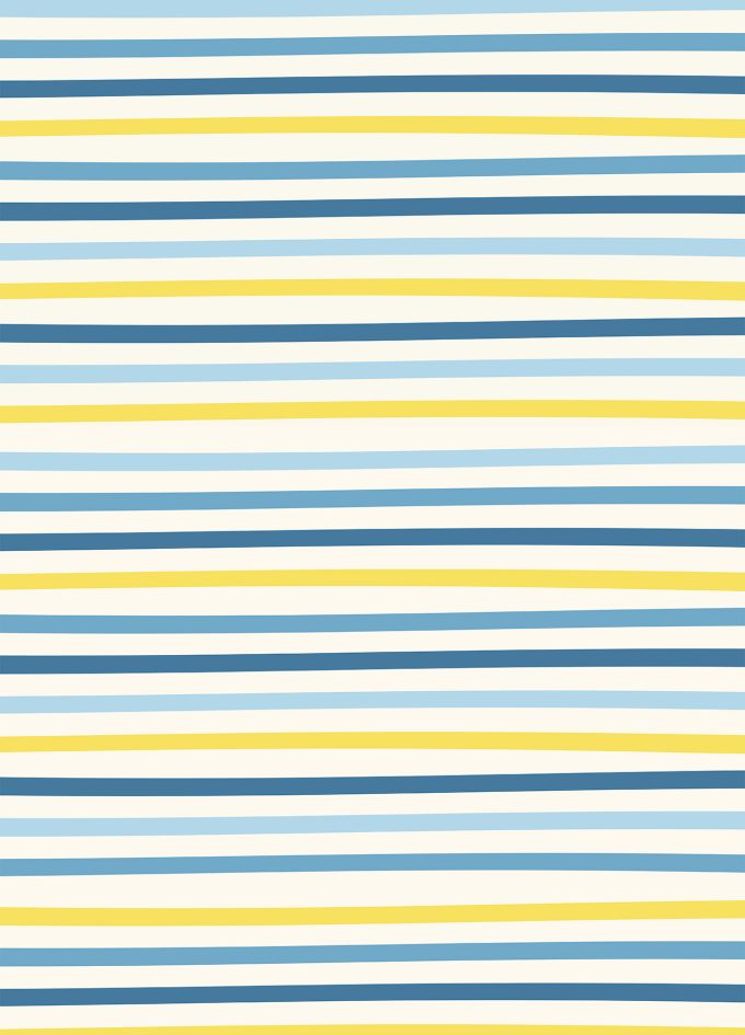 GW820 Yellow Blue Stripes